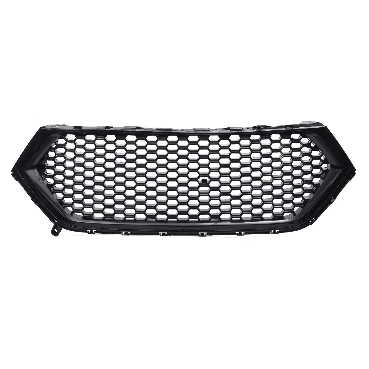 

Front Bumper Hood Grill Upper Grille Black Honeycomb Fit For Ford Edge 2015-2018