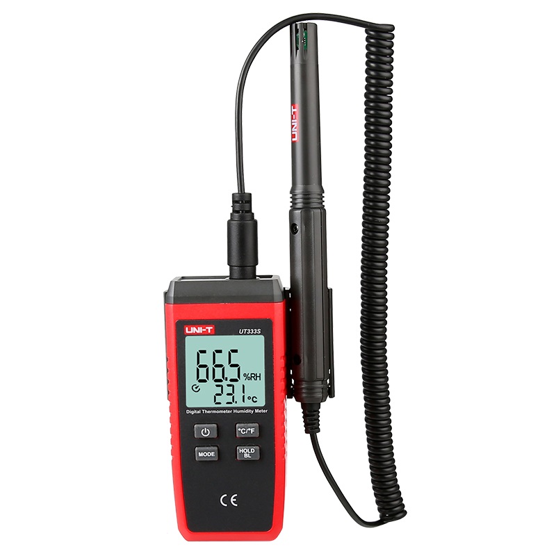 

UNI-T UT333S Mini Temperature Humidity Meter Outdoor Hygrometer Overload Indication Unit Conversion LCD Backlight hygromet