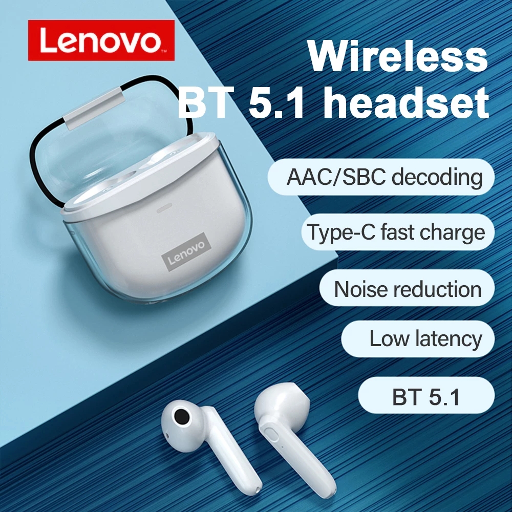 Find Lenovo XT96 TWS bluetooth 5 1 Headsets Low Latency Sport Gaming Earphone HiFi 3D Stereo Noise Reduction Transparent Shell Headphone With Microphone for Sale on Gipsybee.com with cryptocurrencies