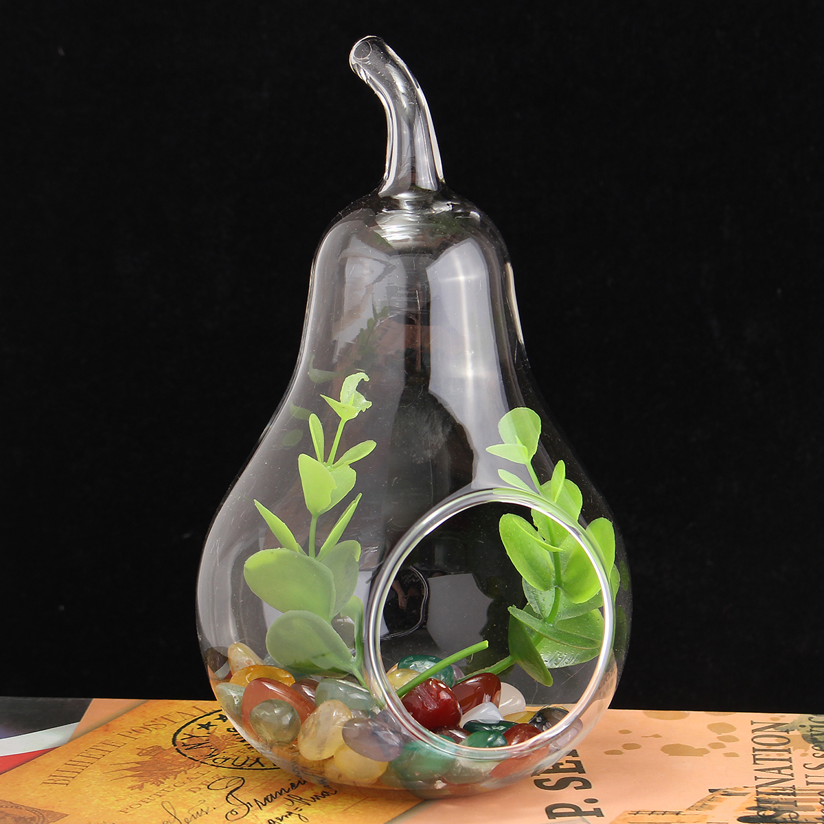 

Хрустальная стеклянная цветочная ваза Terrarium Container Hydroponic Свадебное Украшения для ваз