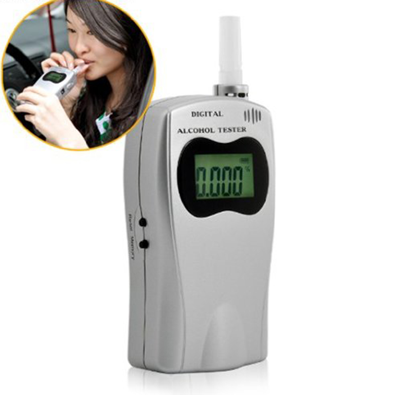

Цифровой тестер спирта для дыхания 5 Мундштук для дыхания с экраном LCD Профессиональный алкоголь Detec