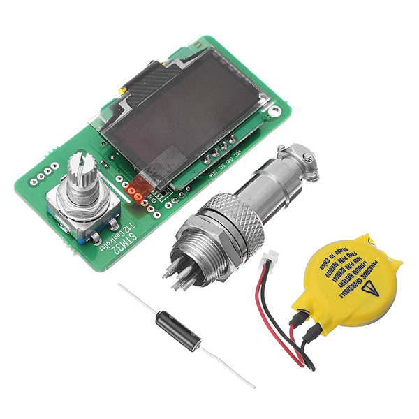 

STM32 2.1S OLED T12 Solder Iron Temperature Controller Welding Tools Electronic Soldering Wake-Sleep Shock 110-240v 72W