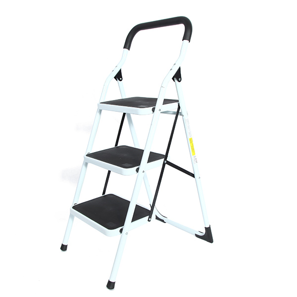 

Portable Family-use Ladder 3 Steps Folding Stool Ladders Stair Platform Homestyle
