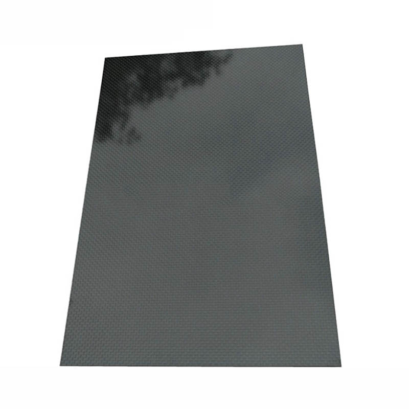 

400x500x(0.5-5)mm 3K Black Plain Weave Carbon Fiber Plate Sheet Glossy Carbon Fiber Board Panel High Composite RC Material