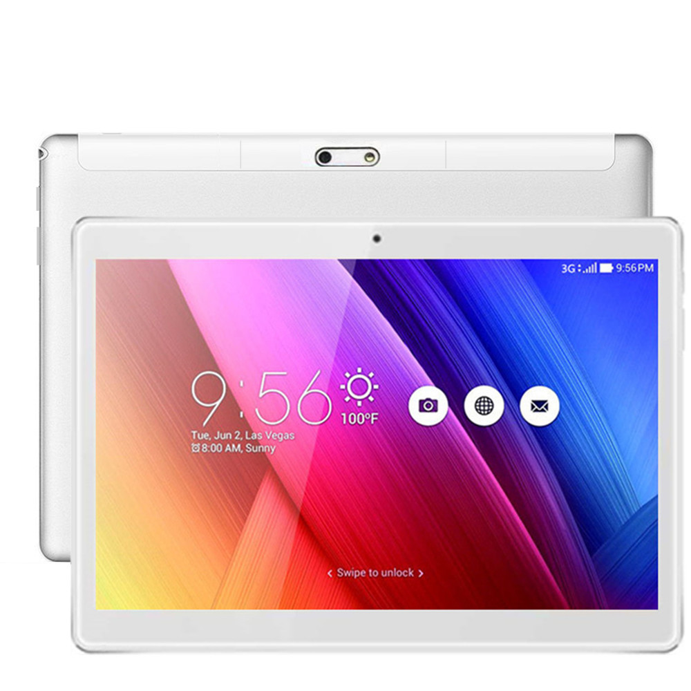 

Binai Mini 101 32GB MTK6580 Cortex A53 Quad Core 10.1 Inch Android 6.0 Dual 3G Phablet Tablet Silver