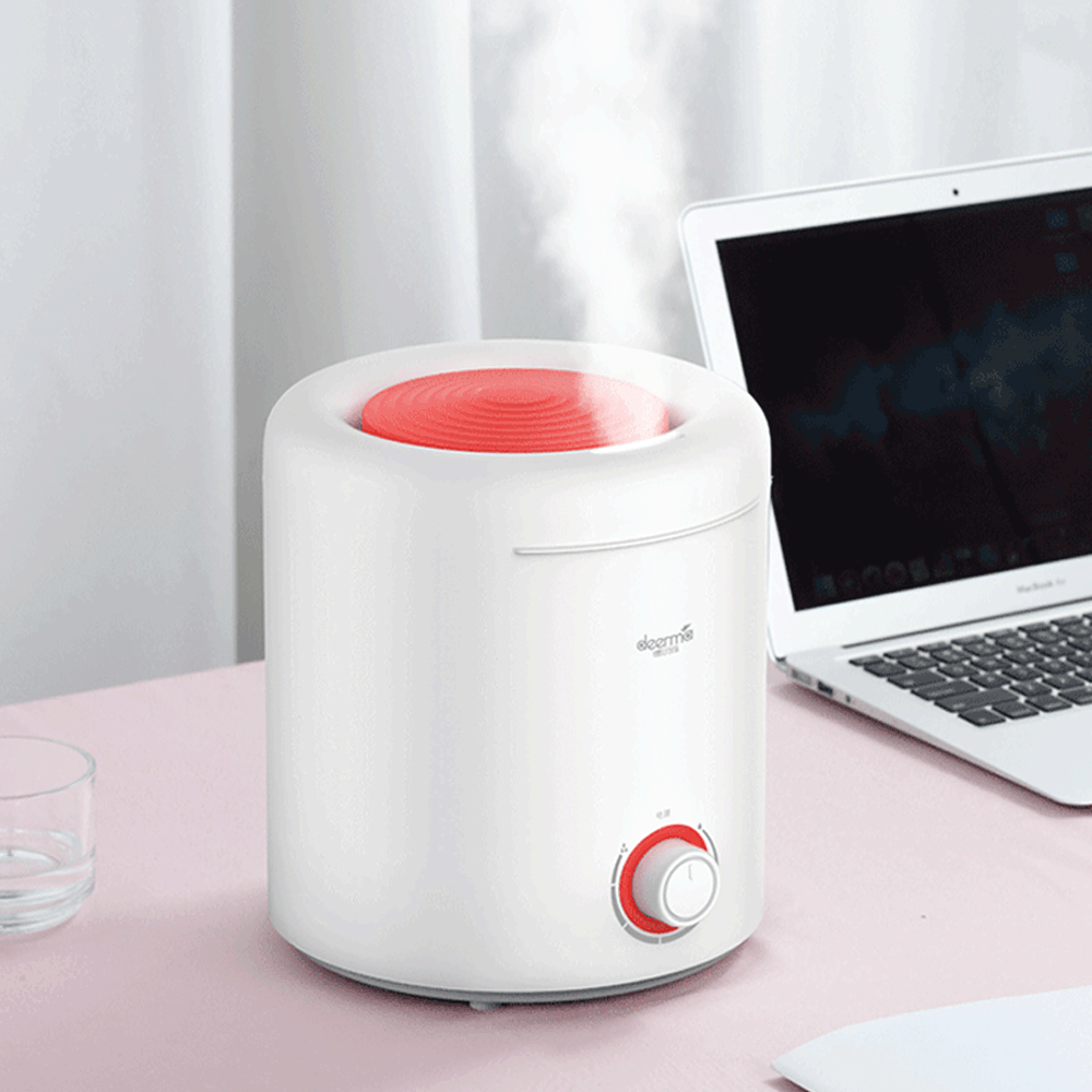 

Deerma DEM-F300 PortableMute Ultrasonic Water Humidifier Essential Oil Aromatherapy Machine Home Office Mist Maker Fog