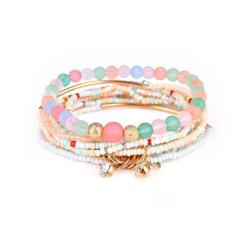 

Bohemian Bracelet Rhinestone Beads Multilayer Bracelets for Women