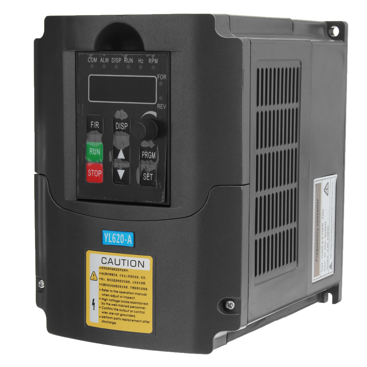 

0.75kw Variable Frequency Inverter VFD Speed Control Built-in Filter Single Phase In Three Phase Out
