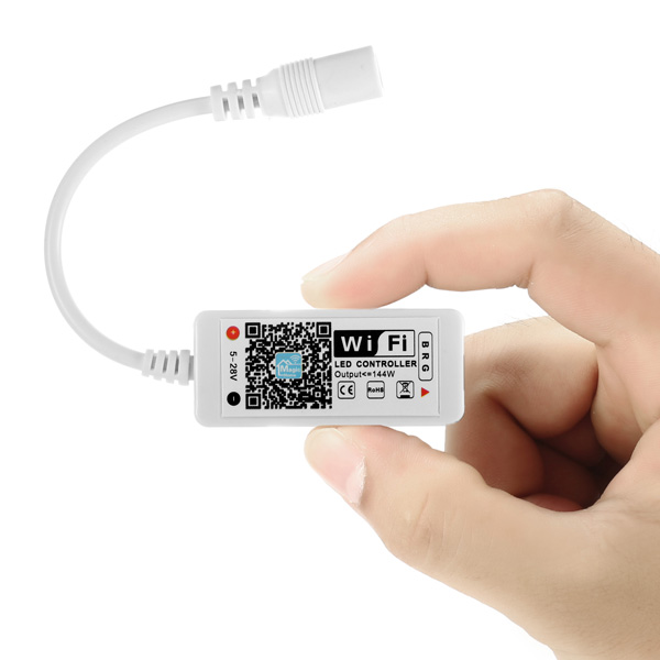 

ARILUX® SL-LC 01 Super Mini LED WIFI Smart RGB Controller For RGB LED Strip Light DC 5-28V