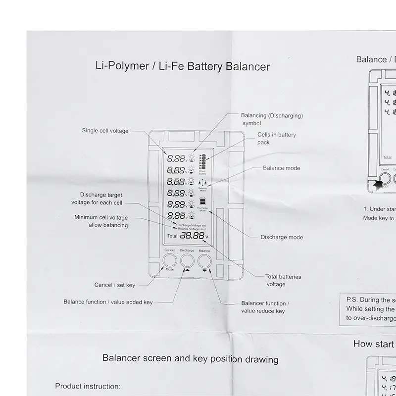 AOKoda CellMeter 8 150W Discharge Module Set with Lipo Battery Balancer