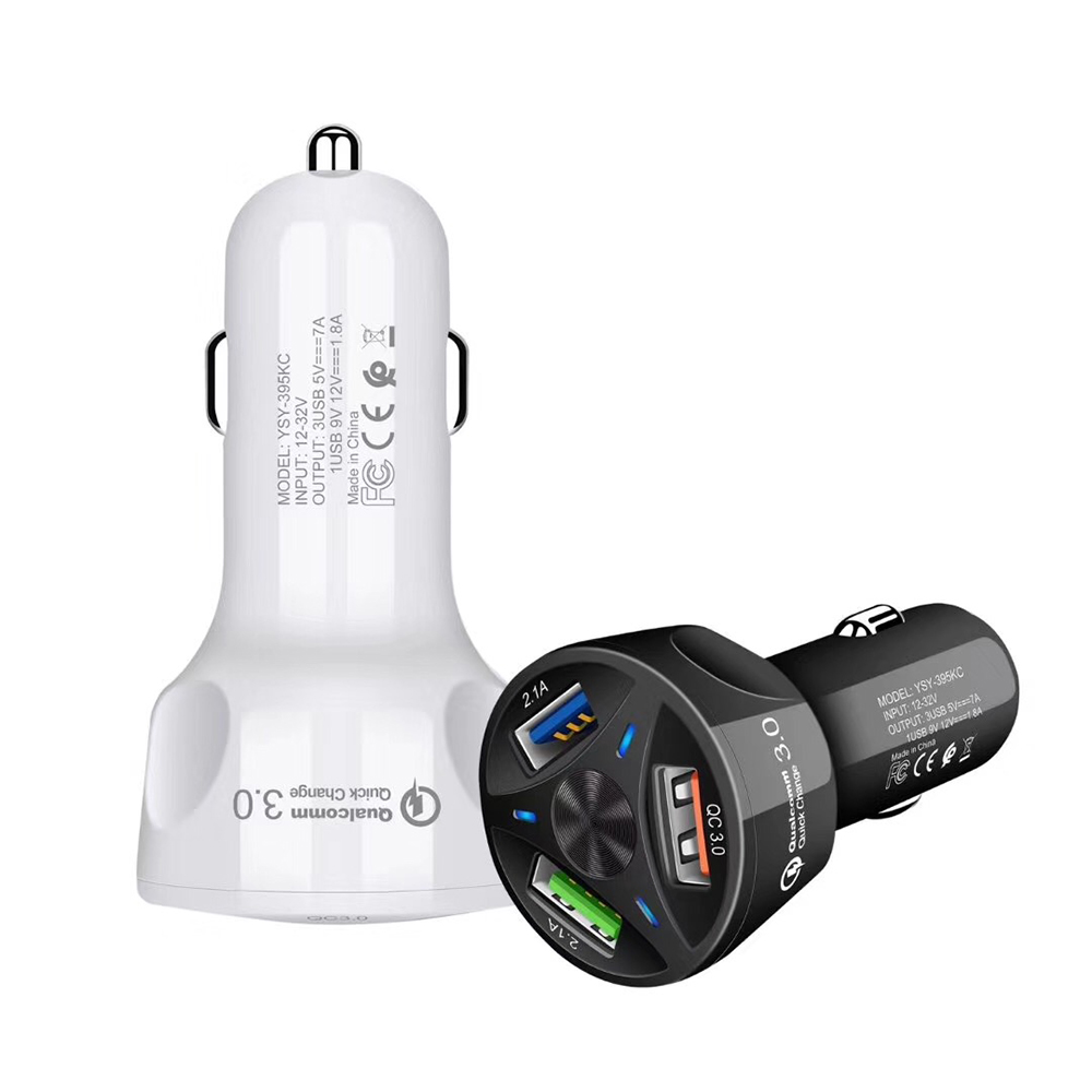 

Bakeey 3A 3-Port USB QC3.0 Fast Charging Type C Micro USB Car Charger for iPhone X XR XS Xiaomi MI9 Pocophone HUAWEI P30 S10
