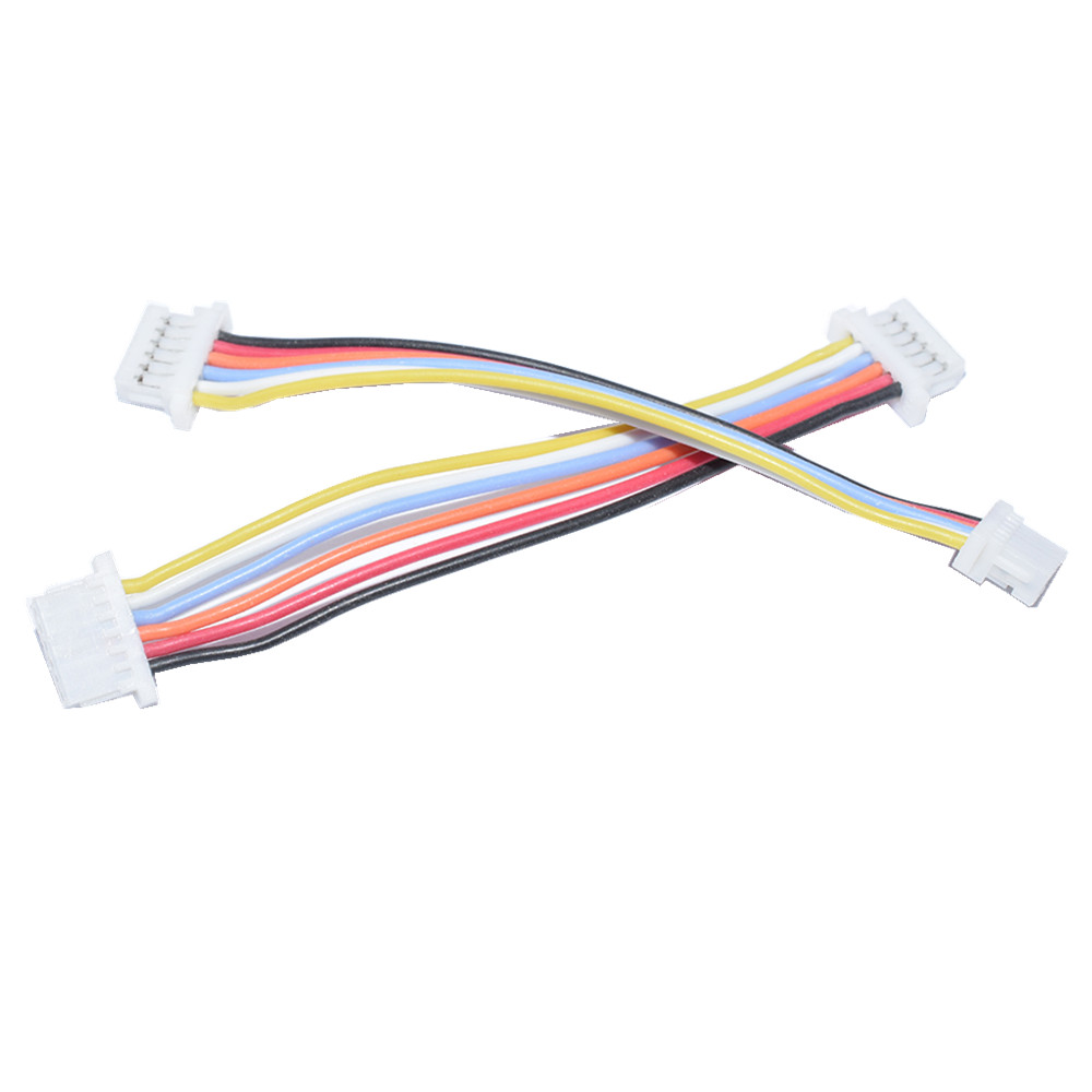 

5 PCS JST-SH 1.0mm 6 Pins to 6 Pins 6P Flight Controller ESC Silicone Connection Wire for RC Drone
