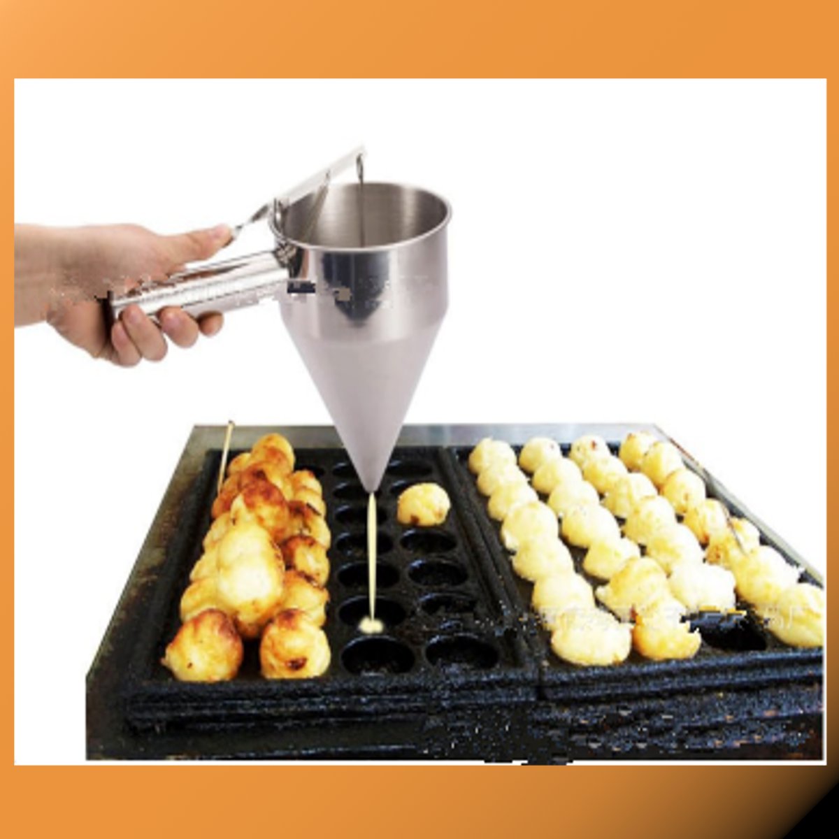 Find Imbuto conico Imbuto Utensili in acciaio inox Octopus Fish Balls Kitchen Tool for Sale on Gipsybee.com with cryptocurrencies