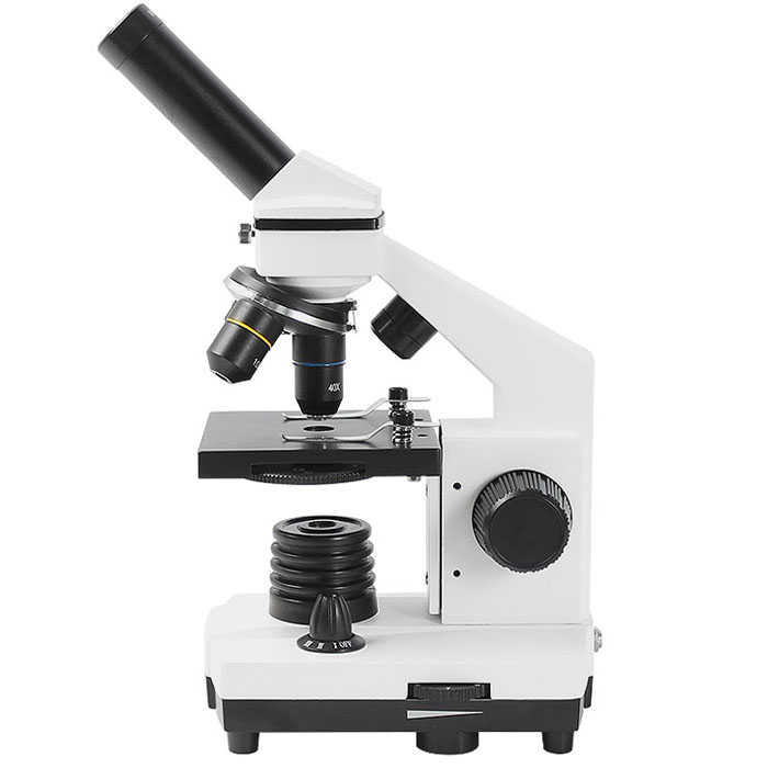 

Professional Biological Microscope 64X-640X Up/Bottom LED Student Science Educational Lab Home Monocular Microscope