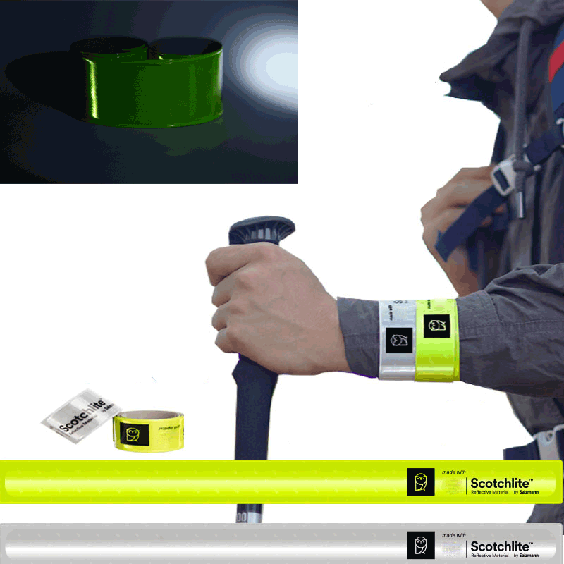 

Miaomiaoce Scotchlite Reflective Wristband One Second Quick Wearing Automatic Flexible Fluorescent Light Strap from xiaomi youpin