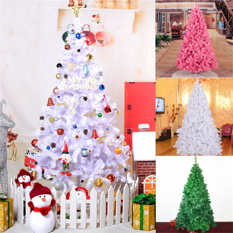 

Christmas Party Home Decoration 2.1M Multicolor Tree With Iron Feet Ornament Toys Kids Children Gift