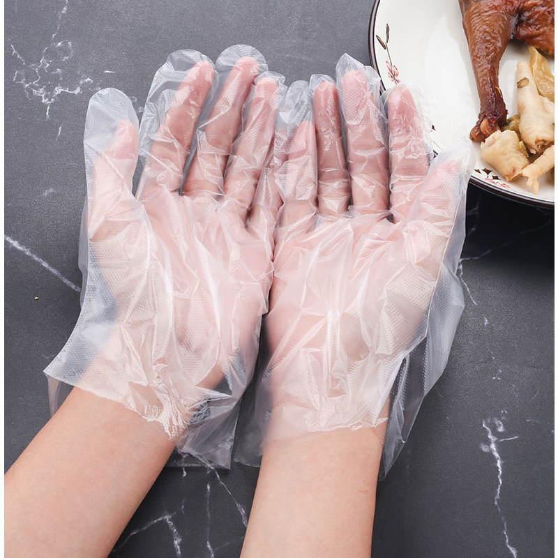 New 100Pcs Safety Gloves Disposable Gloves Home Kitchen Dining ...