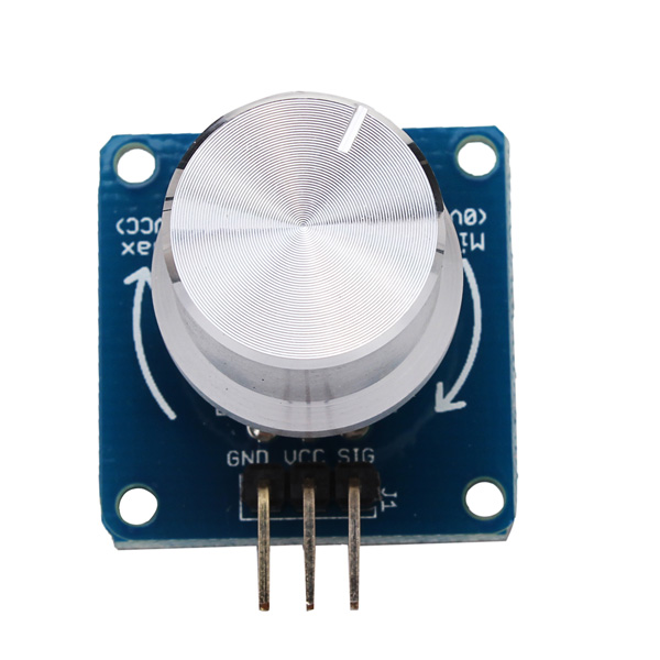 

5Pcs Adjustable Potentiometer Volume Control Knob Switch Rotary Angle Sensor Module For Arduino