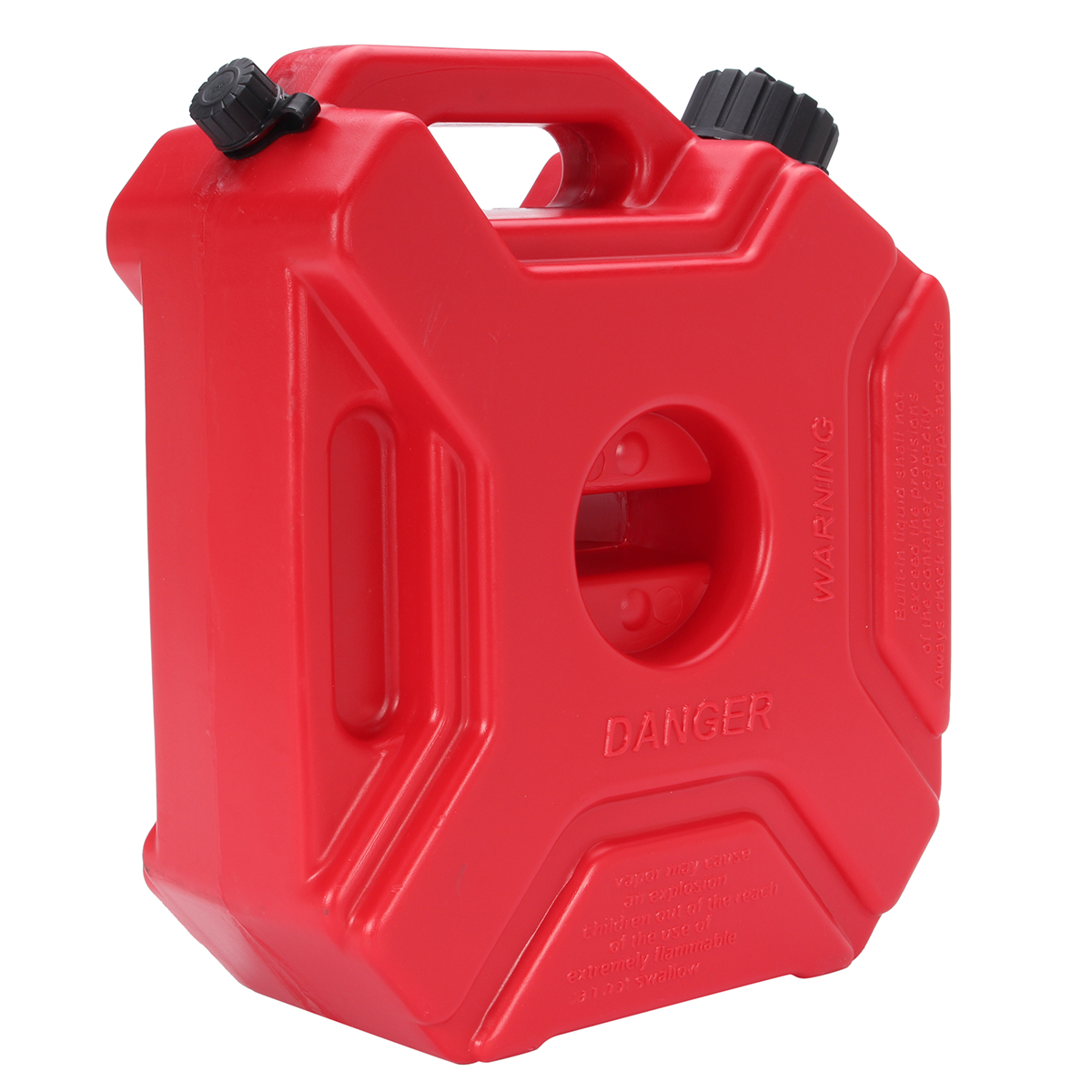 

5L Portable Fuel Tank Plastic Jerry Can Diesel Motorcycle Gas Spare Container
