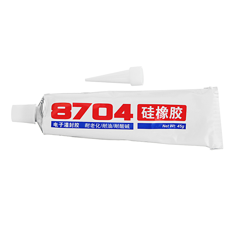 

45g RTV Silicone Sealant Adhesive Aging Oil Acid Alkali Resistant for Electronic Components