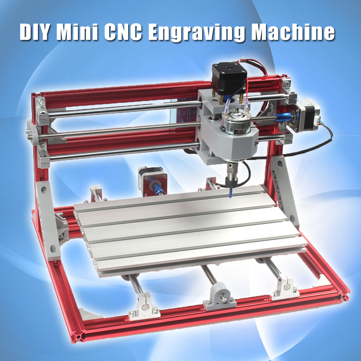 3018 3 Axis Red CNC Wood Engraving Carving PCB Milling Machine Router Engraver GRBLControl 11