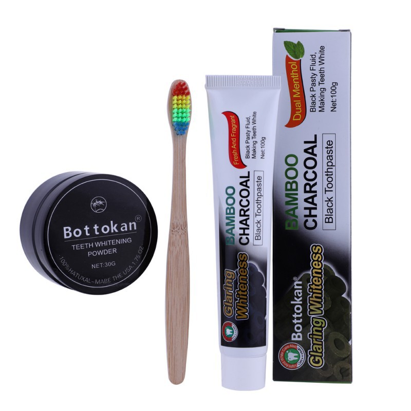 

Natural Bamboo Charcoal ToothbrushKit