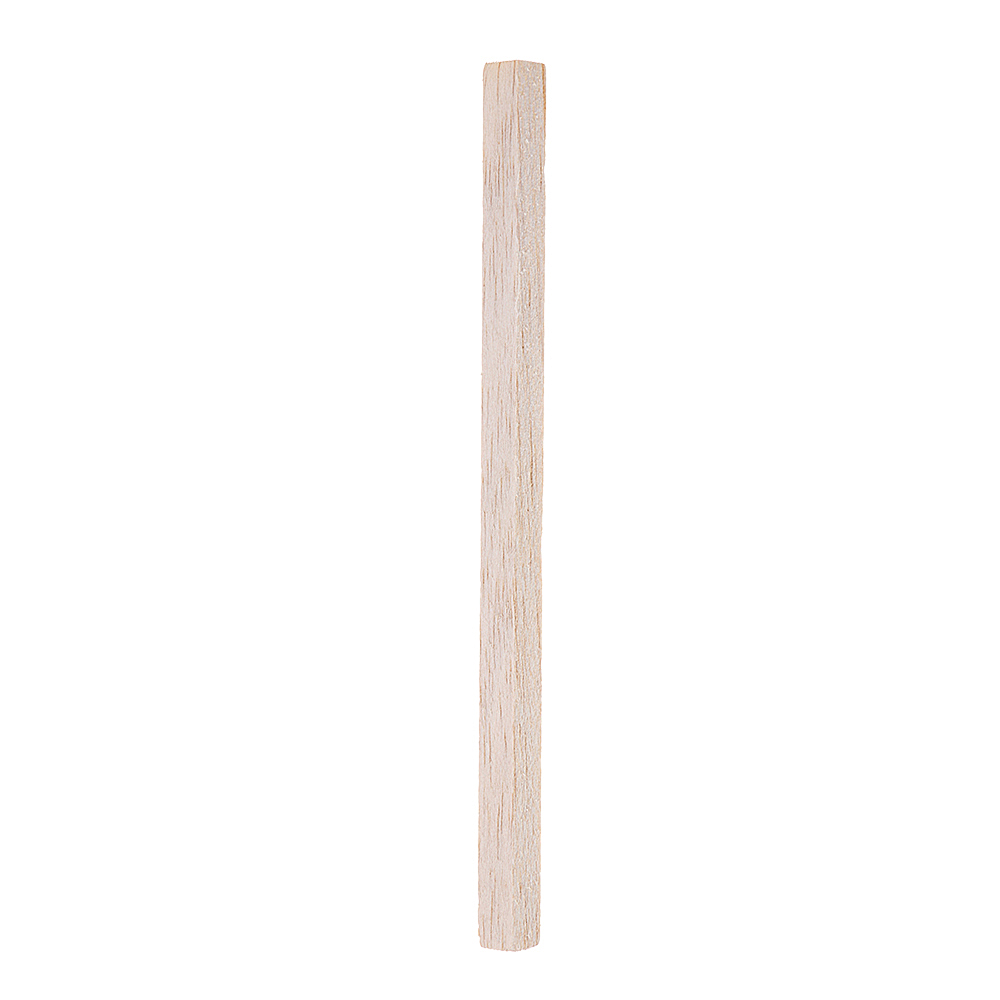 5Pcs/Set 10x10x200mm Square Balsa Wood Bar Wooden Sticks Strips Natural Dowel Unfinished Rods for DIY Crafts Airplane Model 14