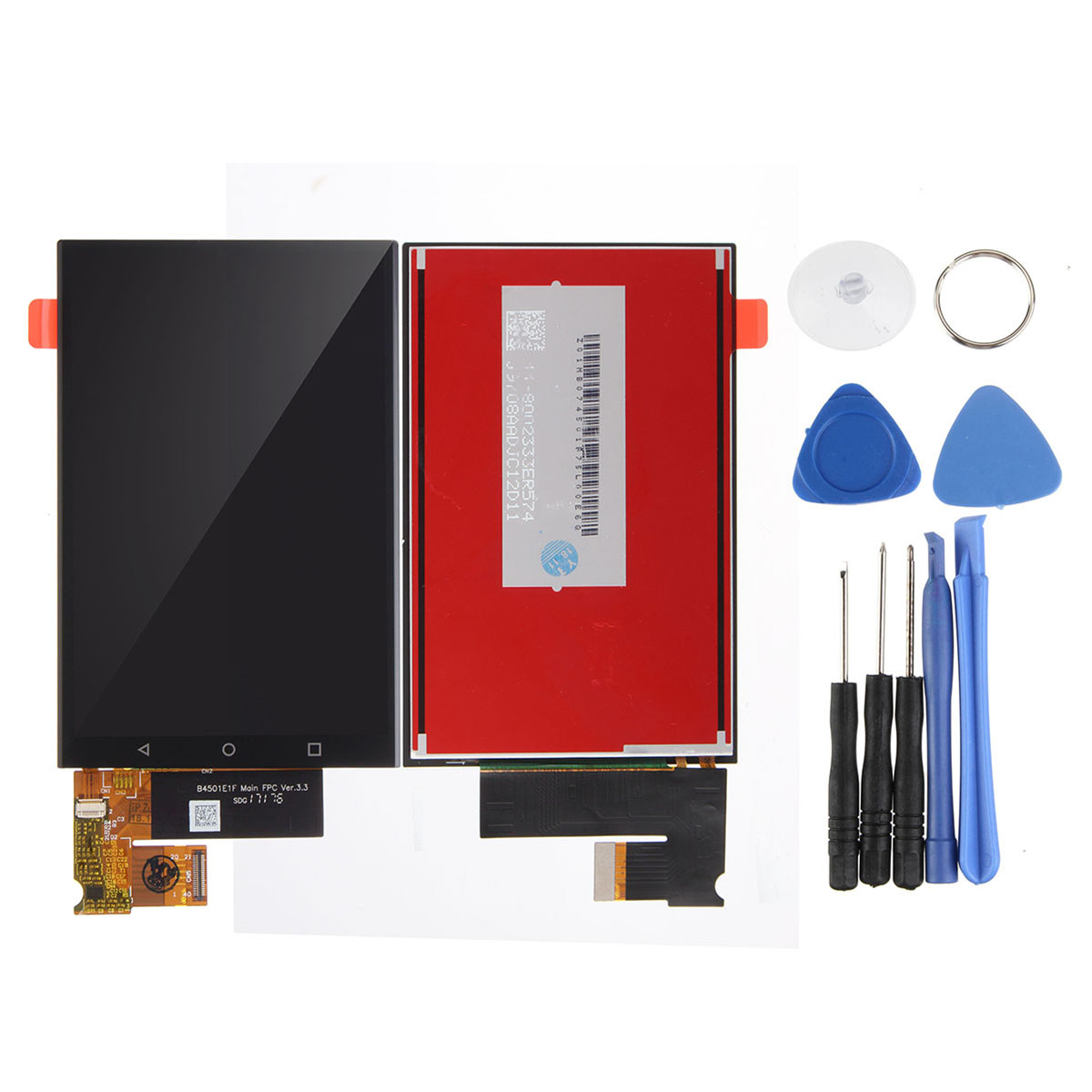 

LCD Display+Touch Screen Digitizer Replacement With Repair Tools For BlackBerry Keyone DTEK70 DK70