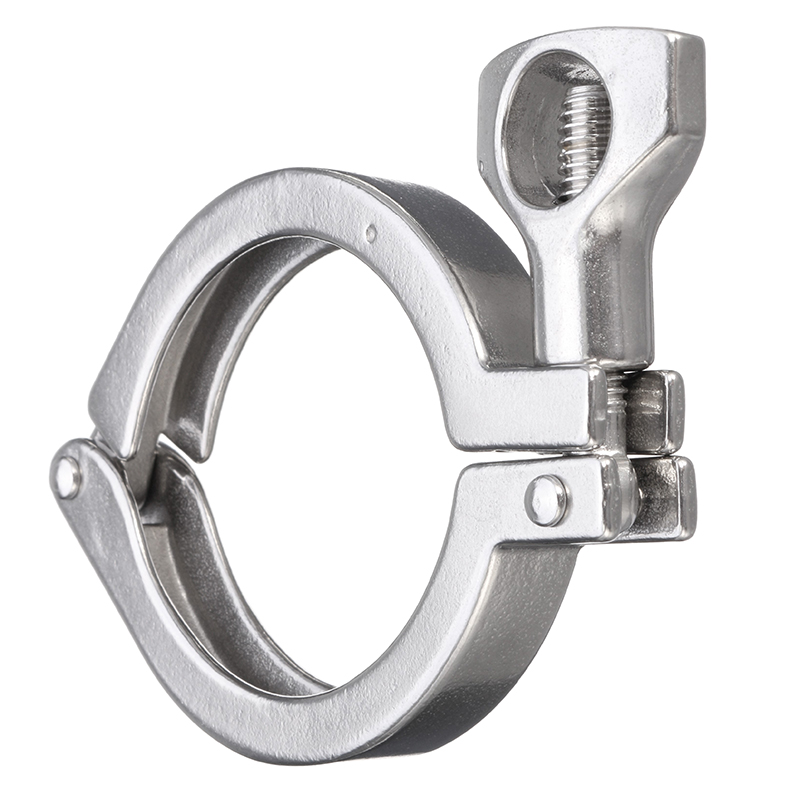 

2 Inch Tri Clamp Clover 304 Stainless Steel Single Pin Sanitary Clamp 64mm Ferrule