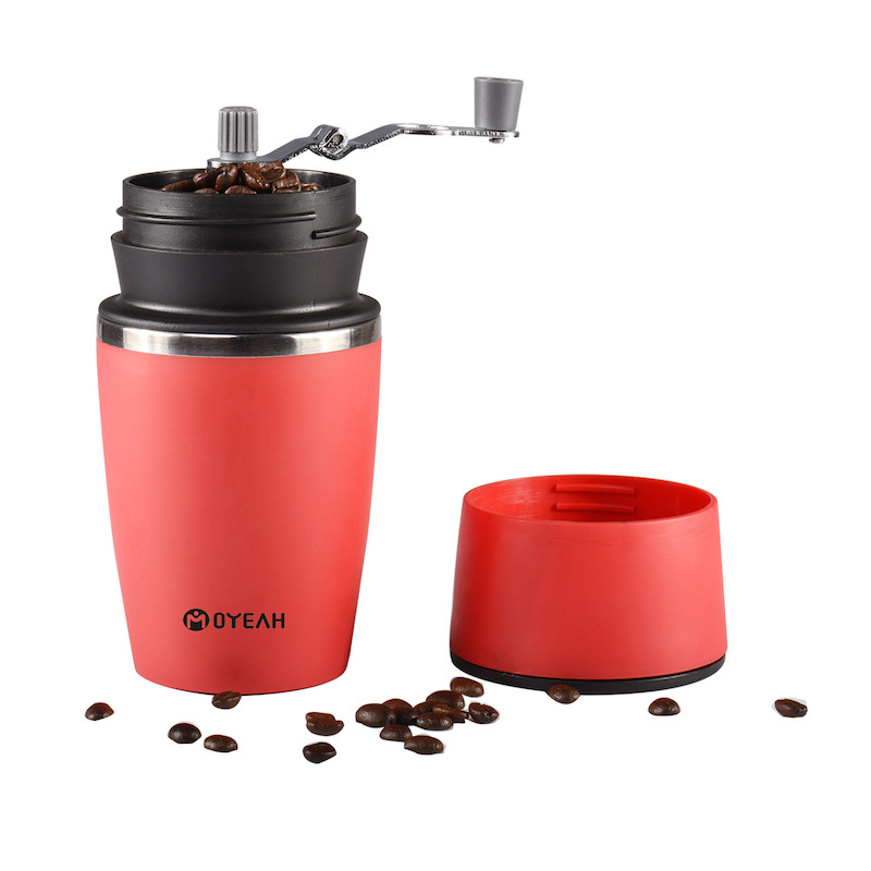 

320CC Mini Outdoor Household Coffee Grinder Capsule Manual Hand Coffee Bean Maker Machine