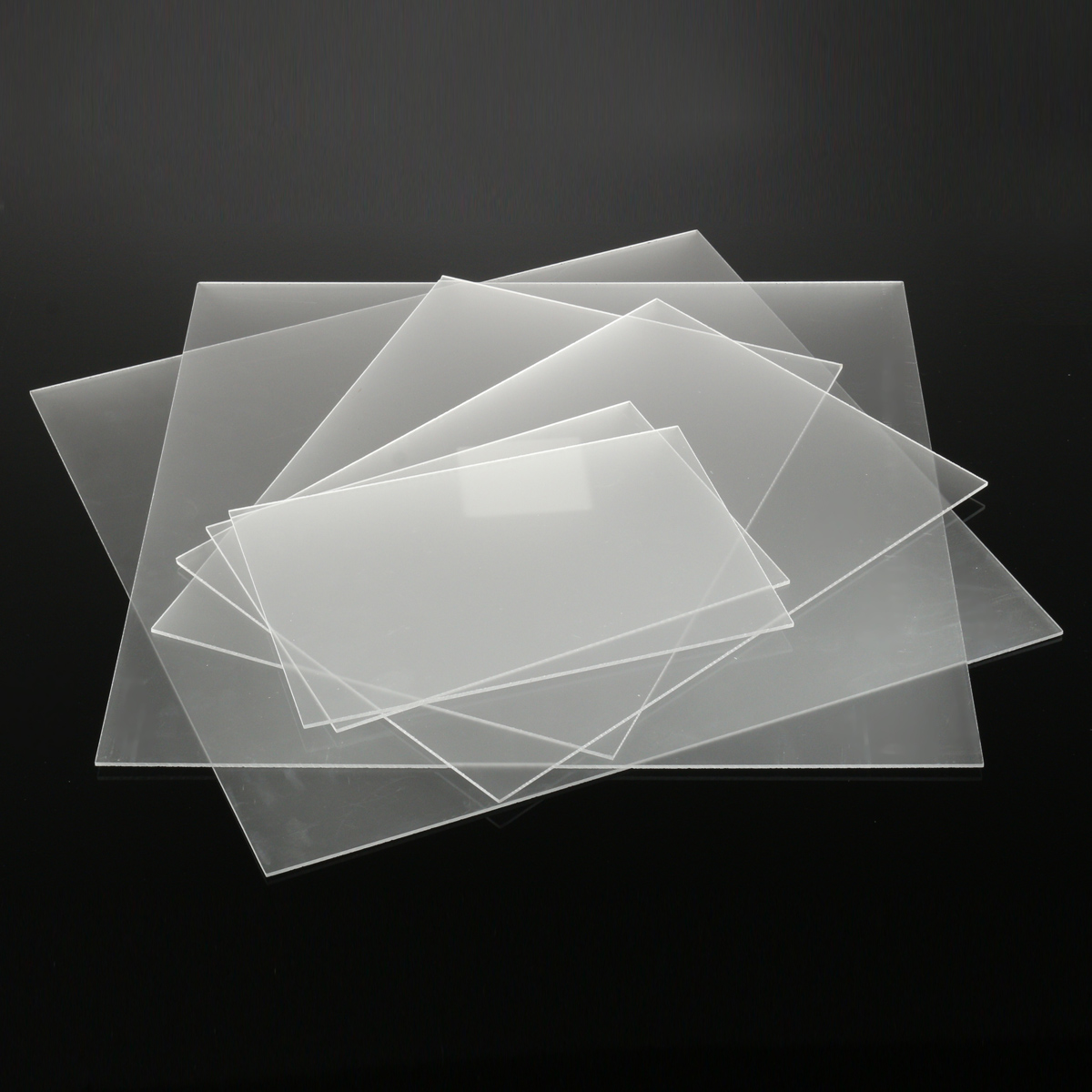 3mm one-sized frosted acrylic sheet clear satin matte finish plastic panel 6 sizes Sale How To Make Clear Acrylic Frosted