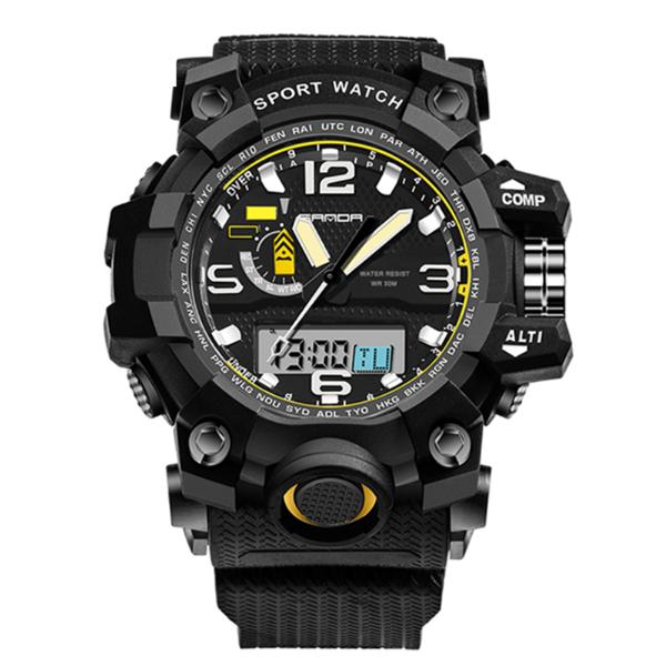 

SANDA 732 Fashion LED Display Men Watch 30M Waterproof Sport Digital Watch
