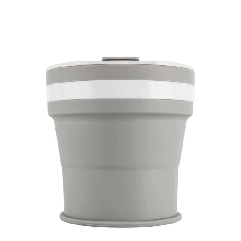 

IPRee® 350ml Folding Silicone Water Bottle Portable Telescopic Drinking Tea Cup Coffee Mug Outdoor Travel
