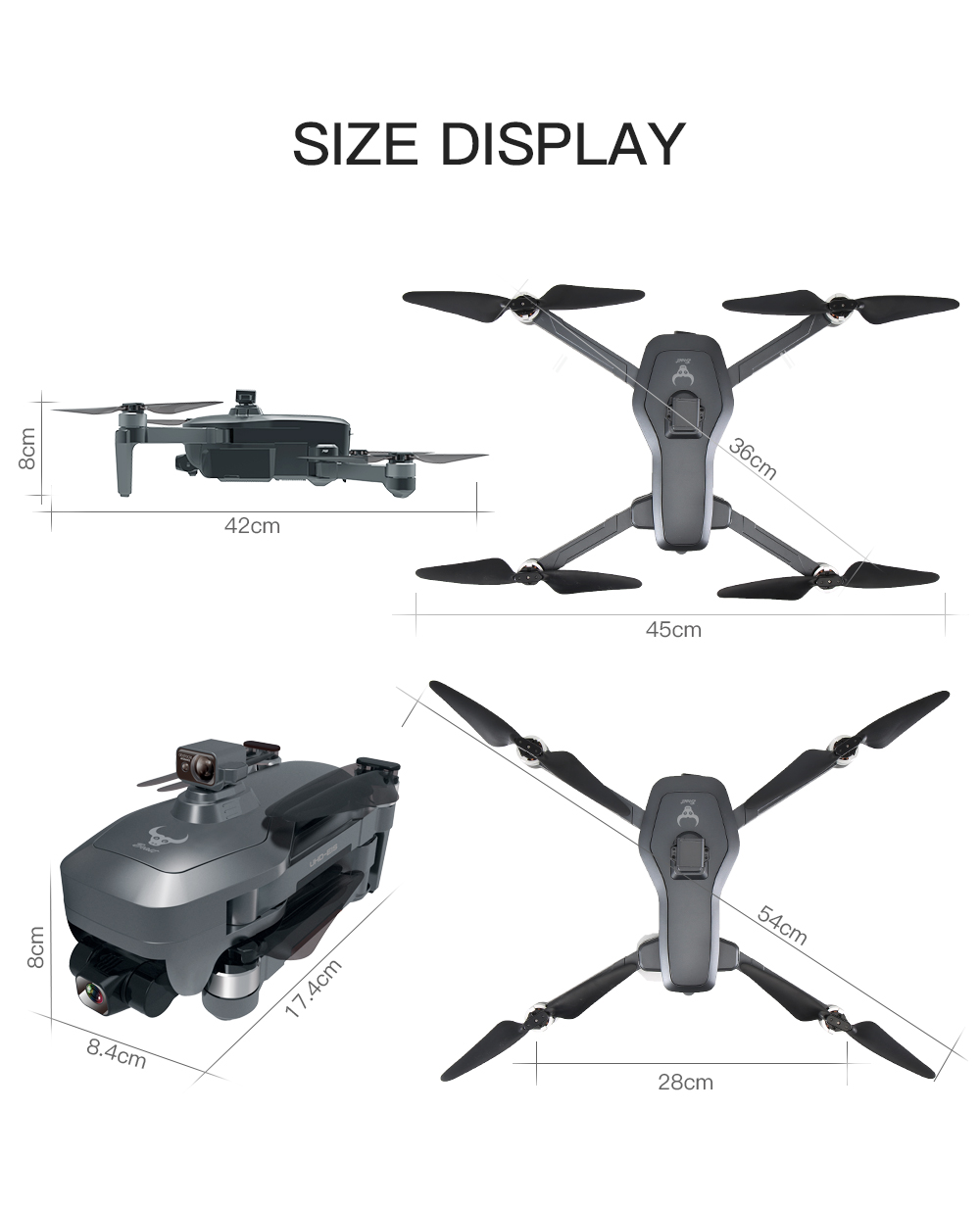 ZLL SG906 MAX GPS 5G WIFI FPV With 4K HD Camera 3-Axis EIS Anti-shake Gimbal Obstacle Avoidance Brushless Foldable RC Drone Quadcopter RTF 136