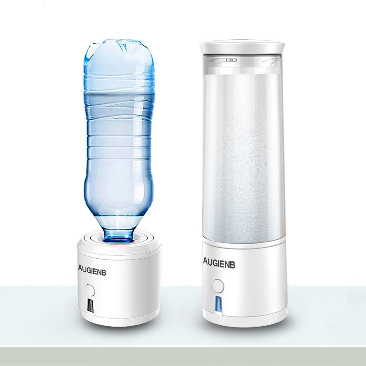 

AUGIENB WH02 Portable Smart Hydrogen-Rich Cup Water Generator Ionizer Maker Healthy Alkaline Energy Cup Water Bottle