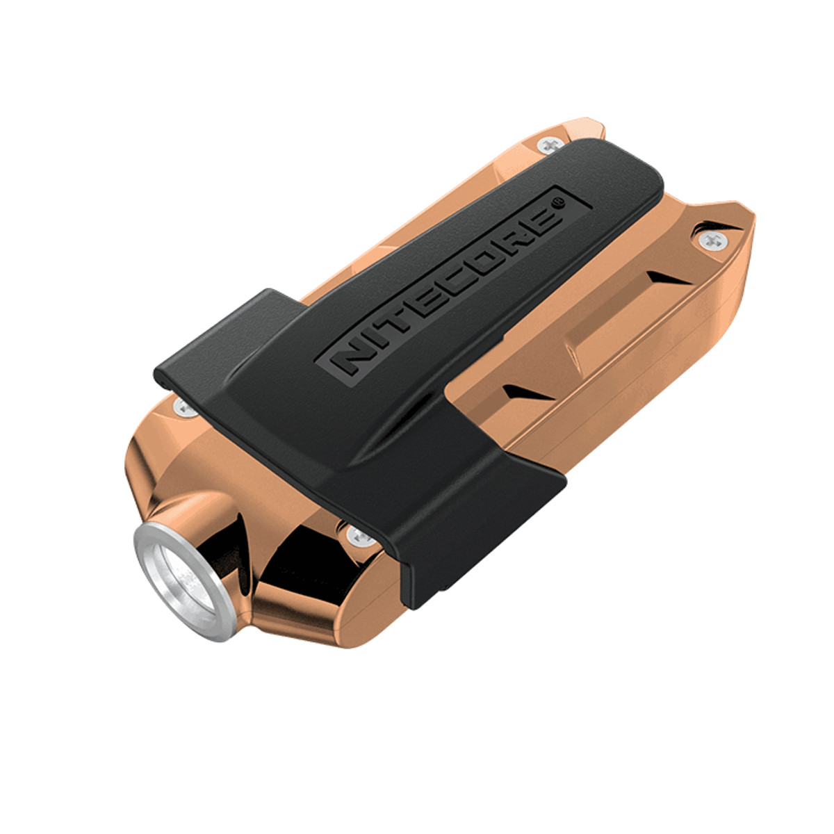 

Nitecore TIP CU XP-G2 S3 60LM USB Rechargeable Mini LED Keychain Light EDC Flashlight (Copper)
