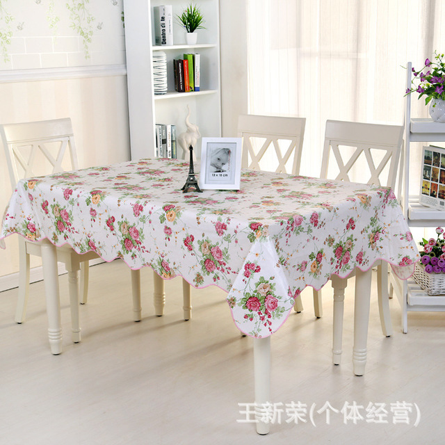 

Specializing In The Production Of Peva Waterproof Tablecloth Printing Dining Chair Tablecloth Color Variety