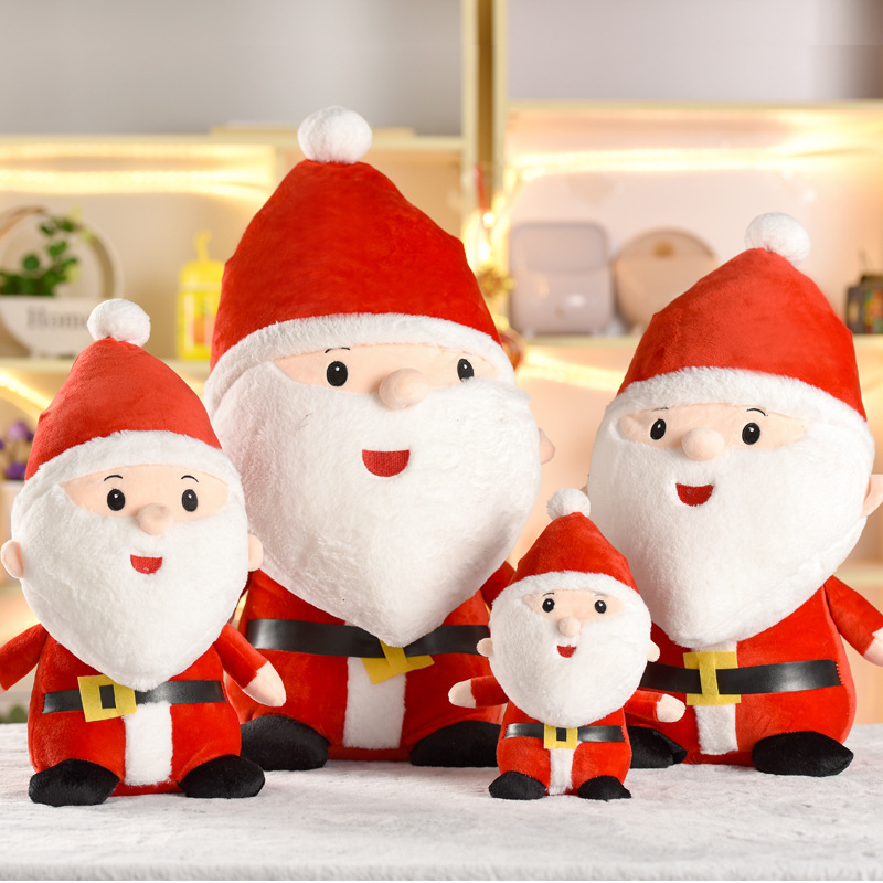 

25cm 30cm 50cm Santa Claus Doll Christmas Stuffed Plush Toy Cute Gift