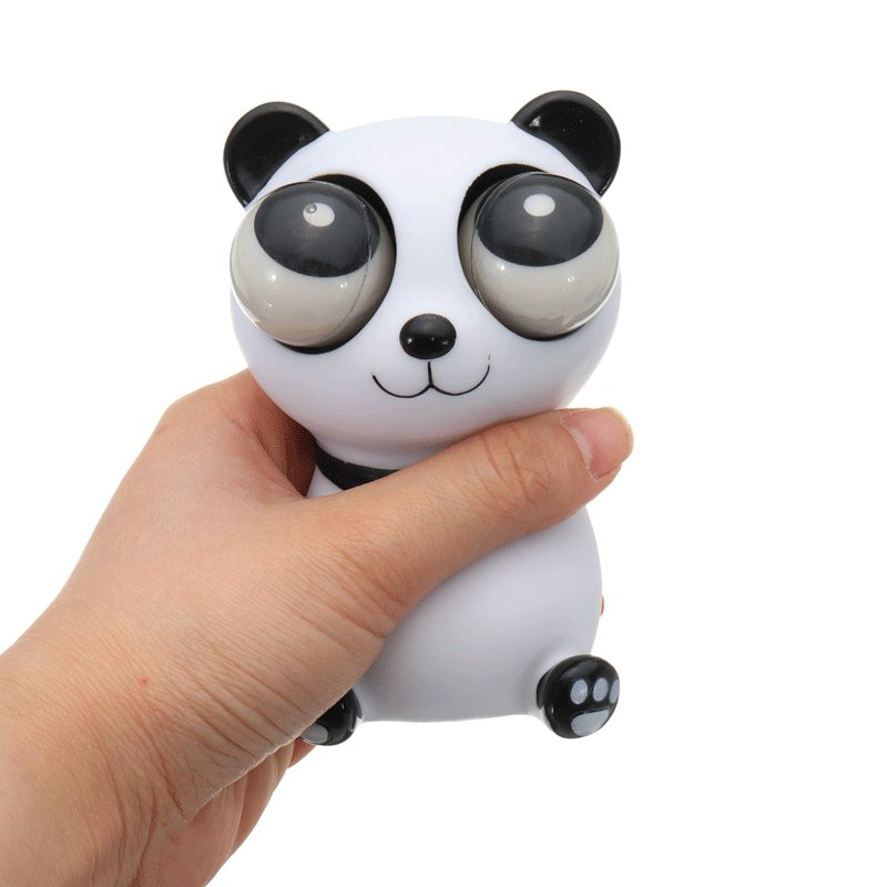

Novelties Toys Pop Out Stress Reliever Panda Squeeze Vent Toys Gift Toy With Box