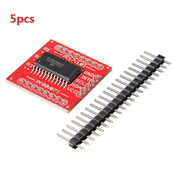 

5pcs CJMCU-8575 PCF8575 16-Bit Bidirectional IIC I2C And SMBus I/O Expander Expansion Board For Arduino