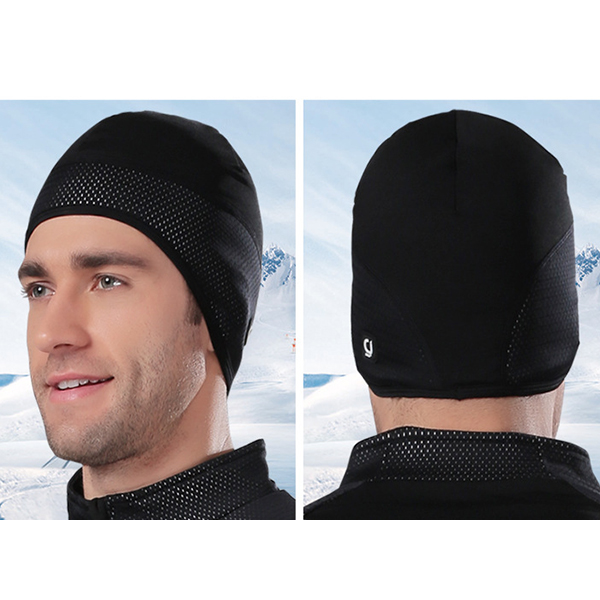 

Winter Fleece Rolled Cuff Brimless Hat Ski Caps
