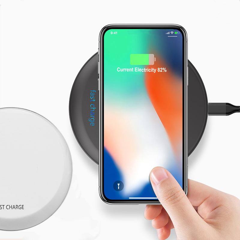 

Bakeey 10W Qi Wireless Charger Fast Charging Pad For iphone X 8/8Plus Samsung S9 S8 S7
