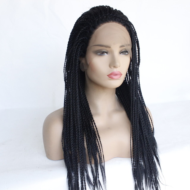 

Twisting Dirty Scorpion Front Lace Chemical Fiber Wig