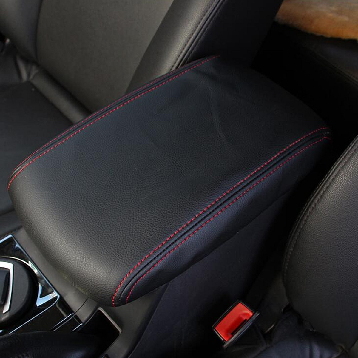 

Microfiber Leather Авто Центральная консольная консоль для подушек безопасности для Toyota Highlander 2008-2013