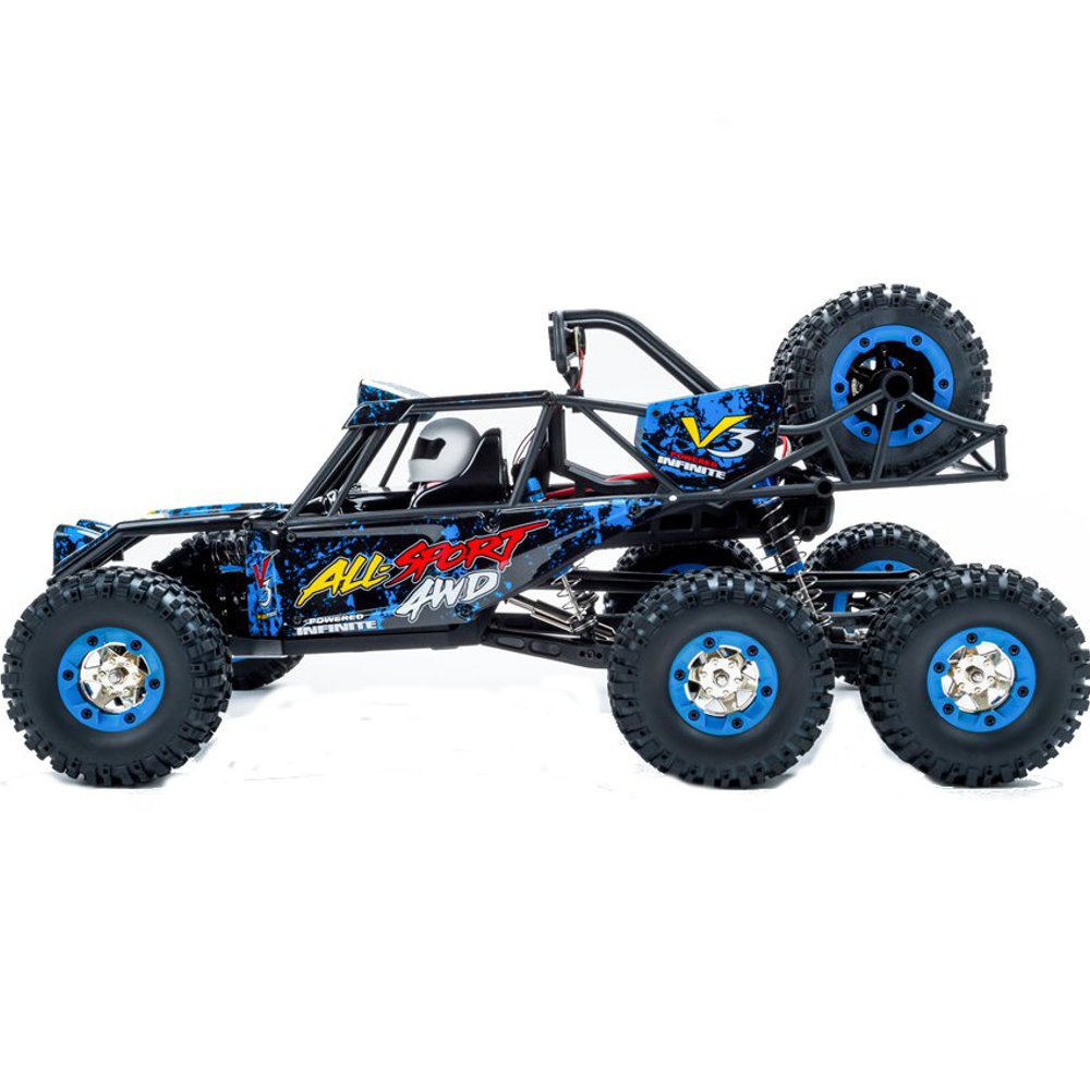 Wltoys 12628 1/12 2.4G 6WD Rc Car 550 Brushed 40km/h Rock Crawler With LED  Light RTR Toy