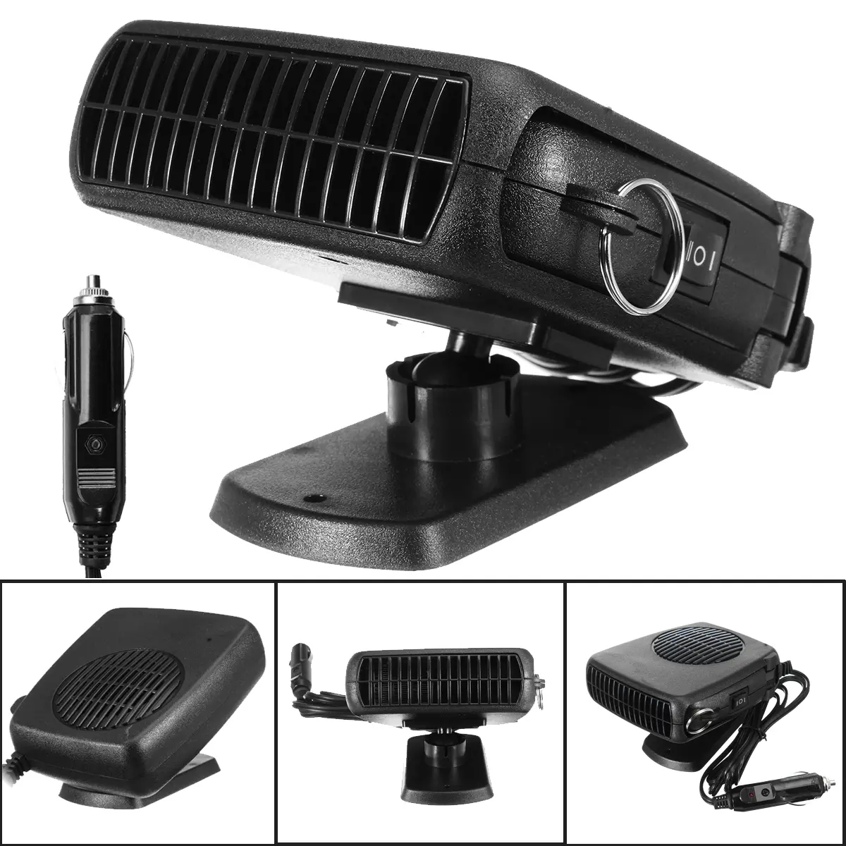 12V 150W Three-In-One Car Heater Cold and Warm Machine Hot Air Cold Wind And Defrosting