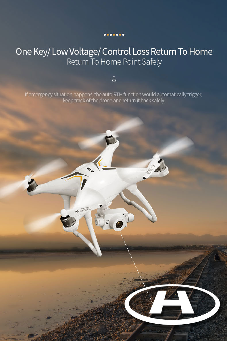 JJRC X6 Upgrade Aircus 5G WIFI FPV Double GPS With 4K Wide Angle Camera Two-Axis Self-Stabilizing Gimbal RC Drone Quadcopter RTF 94