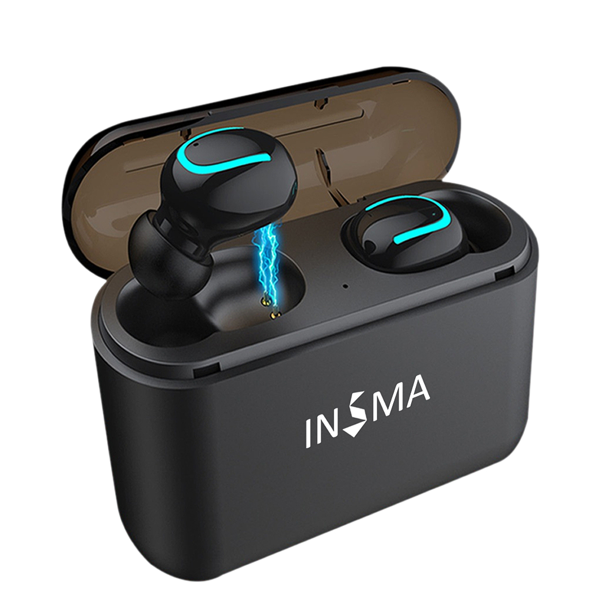 

INSMA VFM-1 TWS bluetooth 5.0 Earphone 3500mAh Power Bank CVC6.0 Noise Cancelling Bilateral Call Stereo Headphone