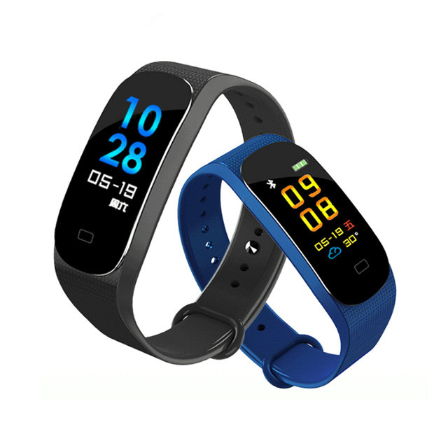 

Bakeey M5 Blood Pressure Heart Rate Monitor Braceletbluetooth Smart Wristband
