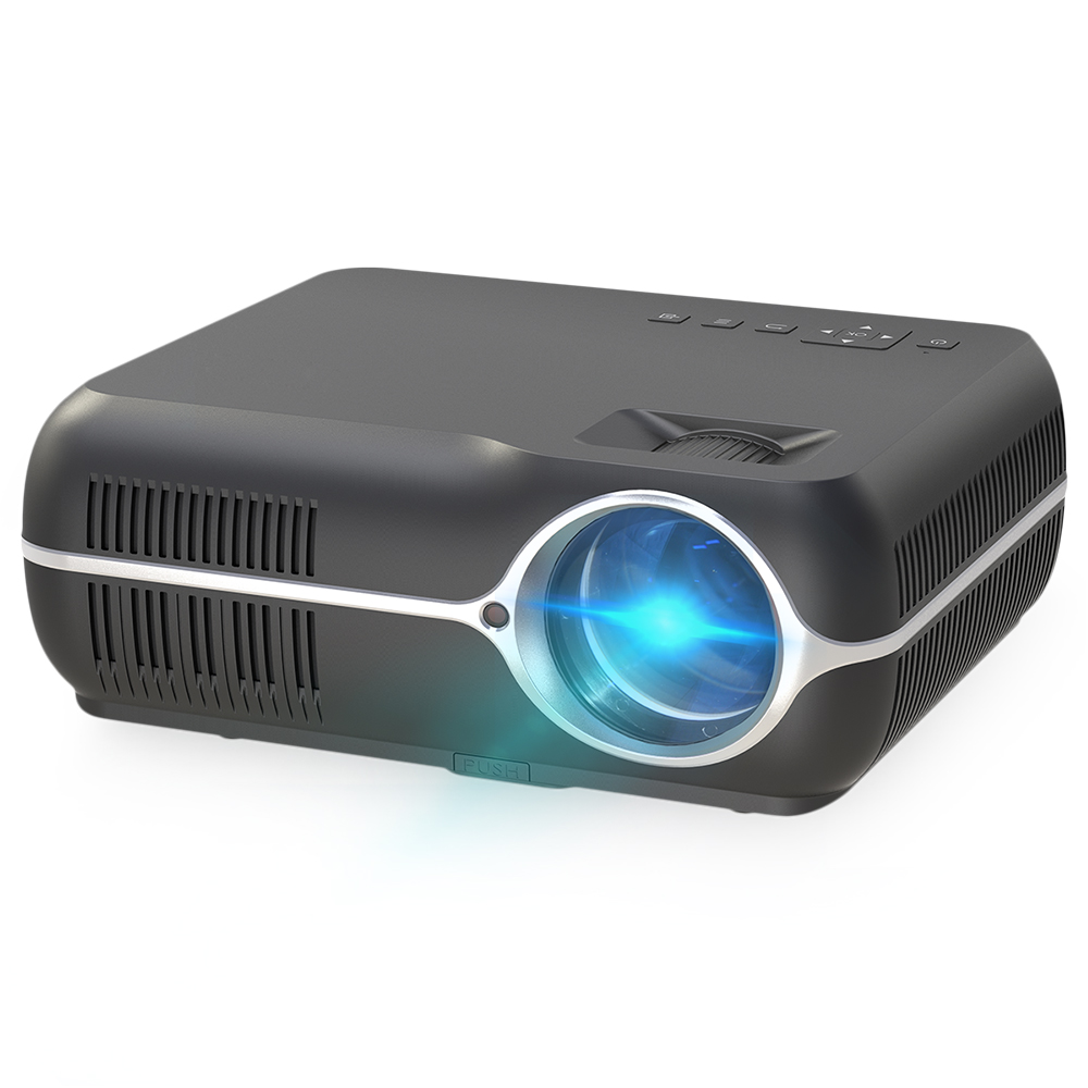 

DH-A10 LCD Projector Android 6.0 1G+8G 4200 Lumens 1280x800P Resolution 10000:1 Contrast Ratio Support 3D Home Theater Projector